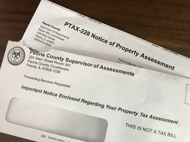 Due to the rising cost of homes, many Peoria area homeowners saw increases on their tax assessments this year.