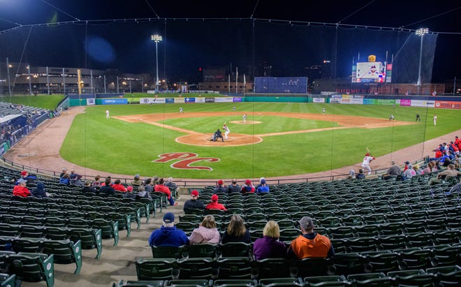 The Peoria Chiefs delivered a 5-3 win for their fans in the home opener against Beloit on Tuesday, April 9, 2024 at Dozer Park in Peoria.